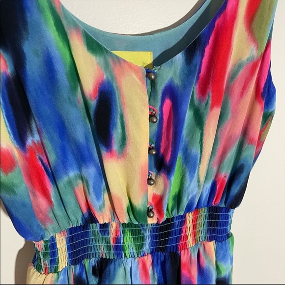 Anthropologie Maeve Alosia Silk Maxi Dress - Picture 4 of 12